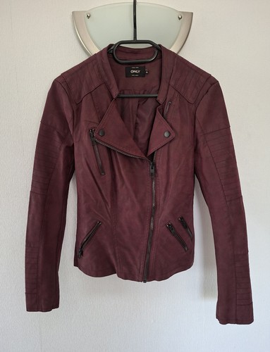Bikerjacke kunstleder only - bikerjacke,