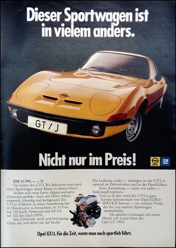 Opel originale werbung aus - originale,