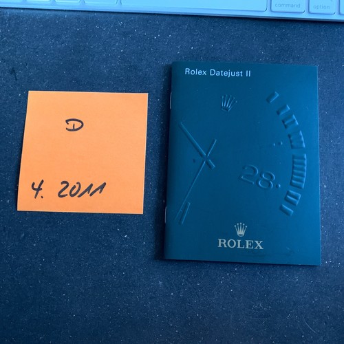 Rolex datejust booklet - booklet, /