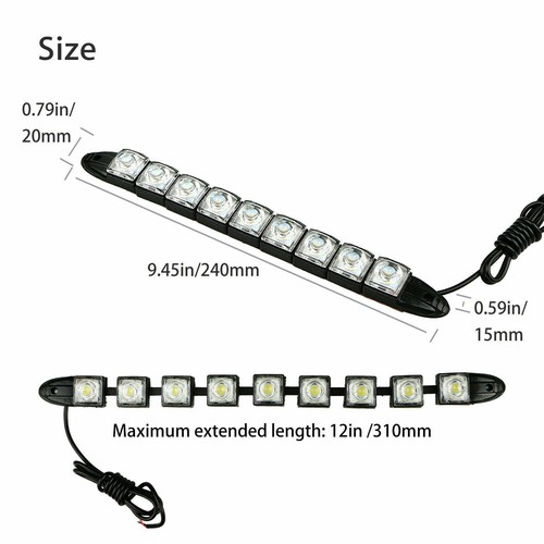 Led universal - 2x, 9