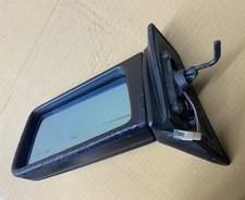Mercedes W124 W201 190 Außen Spiegel Glas links beheizt manuell Schwarz