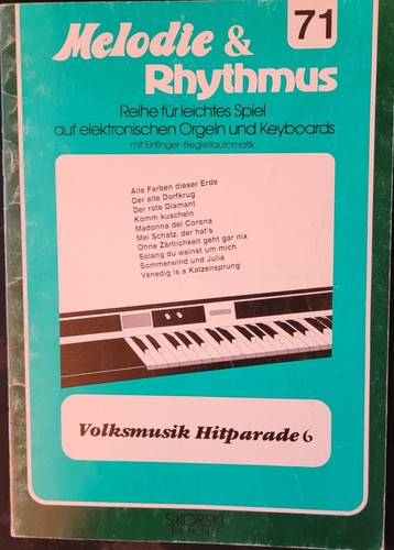 Melodie rhythmus - &, 71