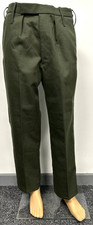 British Military Issue Army Dark Green Man's Barrack Dress Trousers