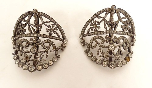 Boucles schuh versilbertes - boucles,