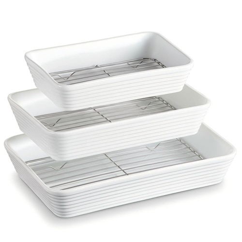 3er set auflaufformen - set,