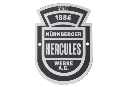 Typenschild für hercules - für,