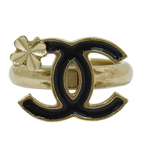 Chanel clover gold plated - chanel,