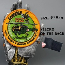 Patch Militär Portugal 552 Geschwader Helico Lerche III bestickt Scratch