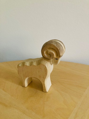 Vintage ostheimer holzfigur - vintage,