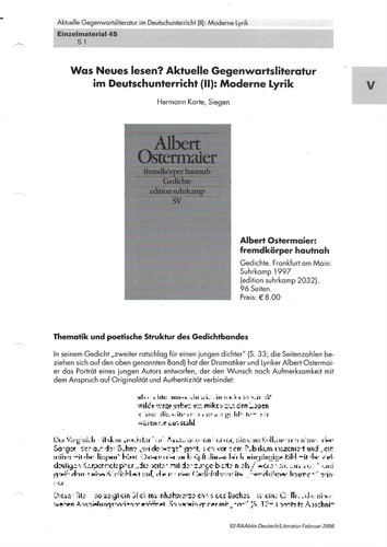 Raabits deutsch literatur - deutsch/literatur,