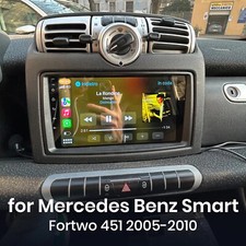 Android Für Benz Smart Fortwo 451 2005-2010 Carplay Autoradio GPS Navi WiFi BT