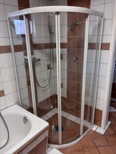 Koralle Duschkabine Rund