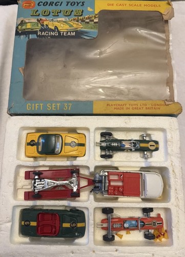 Corgi toys gift set lotus - corgi,