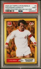 Wolfgang Overath Gold /50 PSA