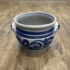 Alter Steingut Schmalztopf