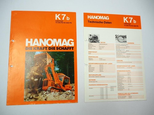 Hanomag laderaupe 75 - b,