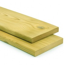 Terrassendiele Kiefer grün imprägniert  27x145mm glatt Terrassenbelag