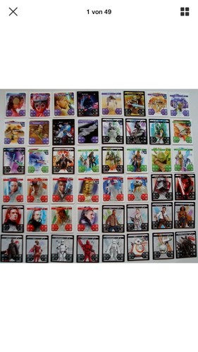 Star wars karten alle - star,