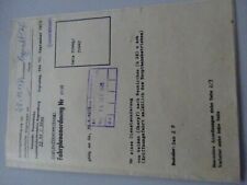 Fahrplanordnung Nr.2138  1973 Deutsche Bundesbahn DB 