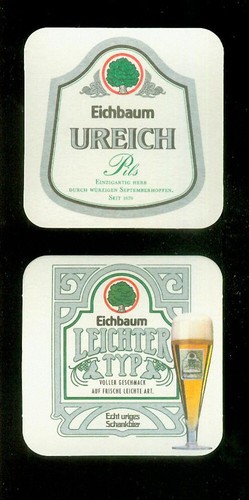 Bierdeckel eichbaum bier - bierdeckel,