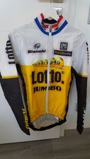 SMS Santini Regen Radtrikot Größe S Jacke Rennrad Lotto Jumbo Wasserfest dicht