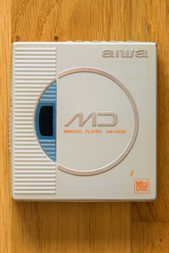 Aiwa hx50 mini disc md - disc,