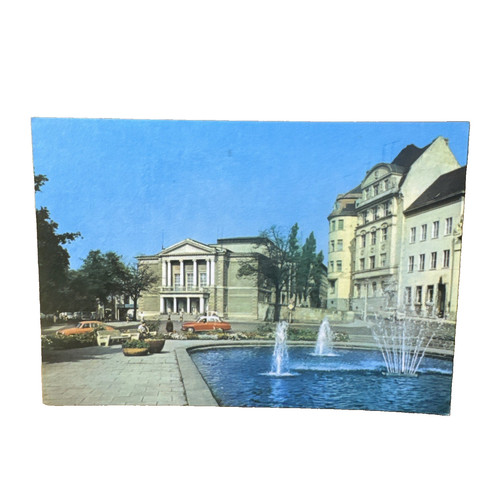 Postkarte halle saale - halle,