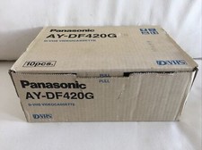 Panasonic AY-DF420G 10X DVHS D-VHS Videokassetten - NEU OVP - vom Händler 
