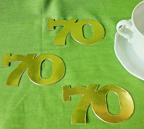 Deko zahl gold - deko-zahl, 6