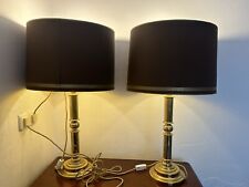 Tischlampe Messing Leuchter Vereinigte Werkstätten