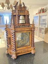 Ulmer Barock Tischuhr Mit Zwei