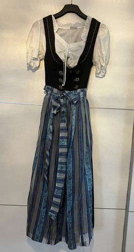 Edelheiss dirndl schwarz blau - edelheiss, schwarz/blau