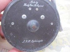 HARDY Fliegen Angelrolle LRH leicht schwarz x silber Farbe