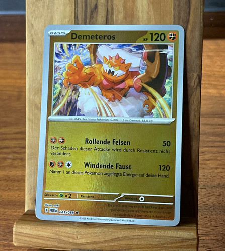 Pokémon demeteros karte - pokémon,