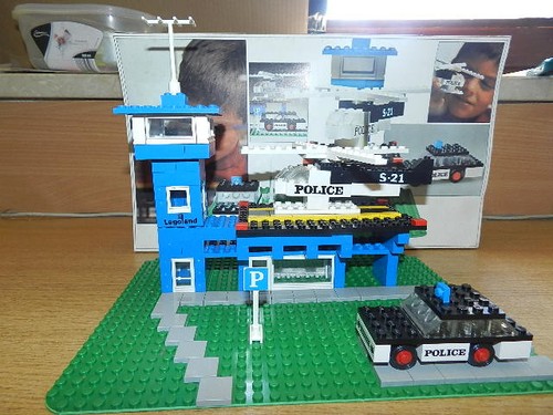 Lego 354 polizeistation - polizeistation, mit