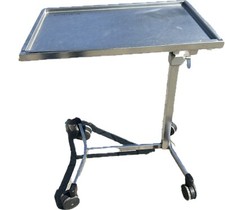 MAQUET 44039302 Instrumententisch Stumme Schwester aus Edelstahl 62x42x77-105cm