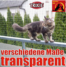 Trixie Katzen-Schutznetz Katzennetz Balkonnetz Montagematerial Nylon transparent