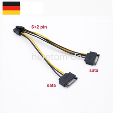 Dual SATA zu 8 Pin (6 + 2) PCI