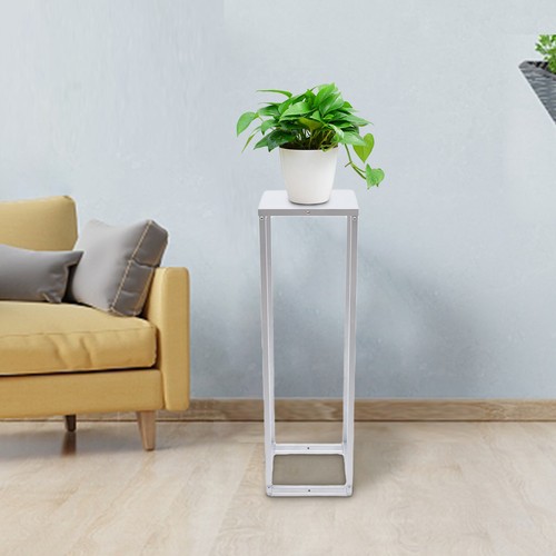 Blumenhocker weiß metall - blumenhocker,