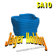 SA10 Scale Rope Coil Basket