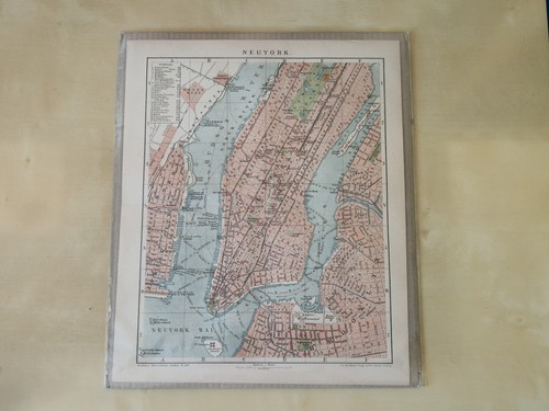 Alter stadtplan landkarte - /,