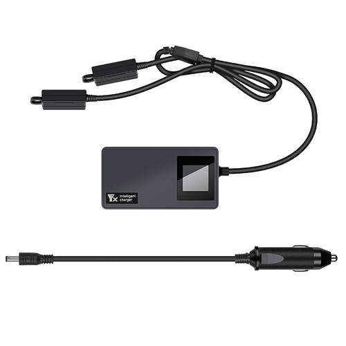 Digital display car charger - car,