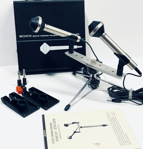 Sony ecm 2019 - sony, electret