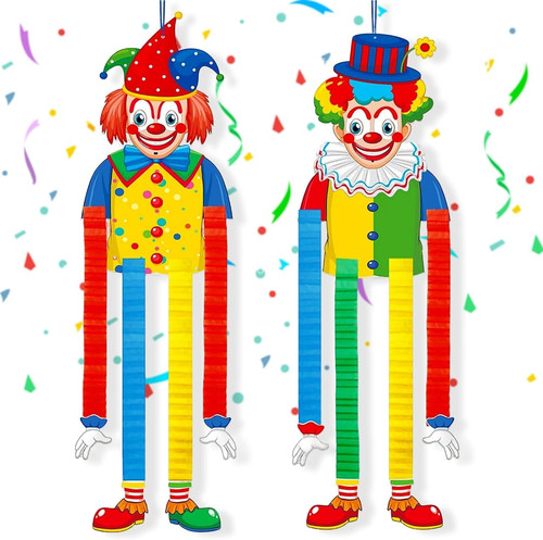 Clown deko set - clown,