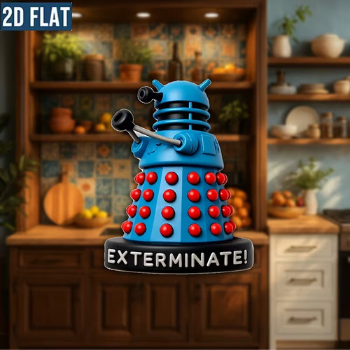Dalek kühlschrankmagnet - dalek,