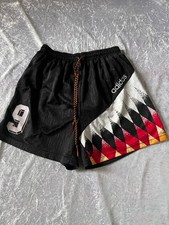DFB Deutschland Trikot Hose WM 1994 Matchworn Karl-Heinz Riedle 9 Spielerhose