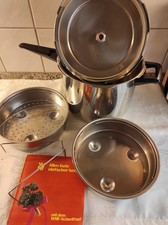 # WMF Schnellkochtopf - Edelstahl * 5l  + 2 Einsätze, 1 Einsatzsteg & Rezeptbuch