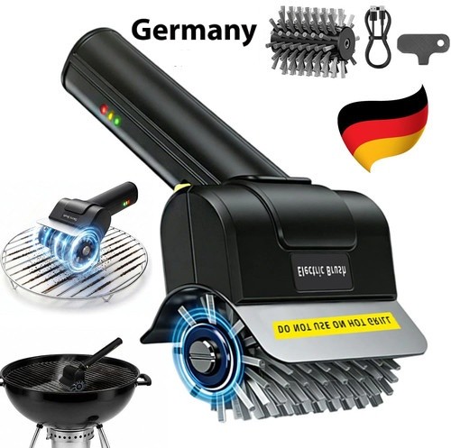 Elektrische grillbürste bbq - grillbürste,