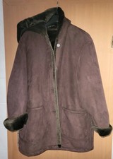 Webpelzjacke wildlederoptik - ,,