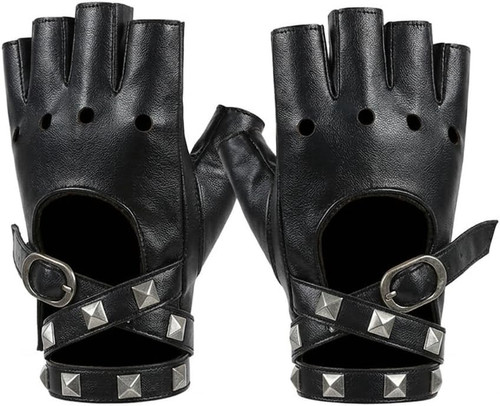 Punk handschuhe fingerlos - punk,